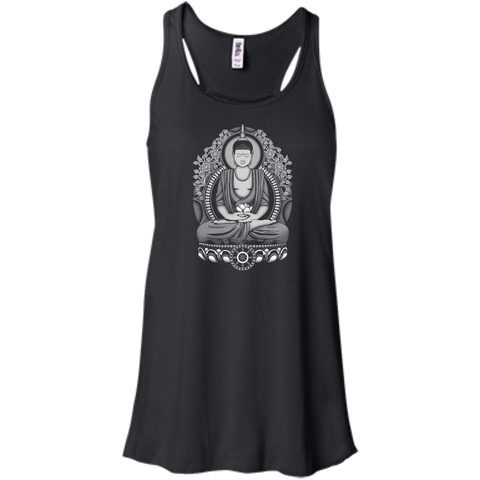 siddhartha buddha white halftone tank tops & T-Shirt