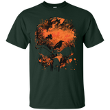 Wicked Skull Crows And Trees - Distressed Grunge Sweatshirt T-Shirt