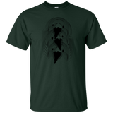 three ravens geometric totem pole T-Shirt