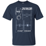 tie fighter black squadron T-Shirt