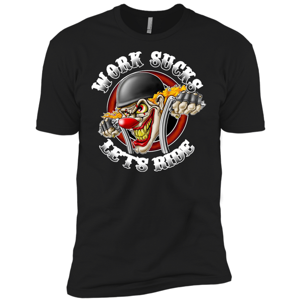 Work Sucks Lets Ride T-Shirt