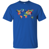World Map Tropical Sweatshirt T-Shirt