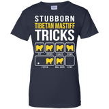 tibetan mastiff english sheepdog stubborn tricks T-Shirt