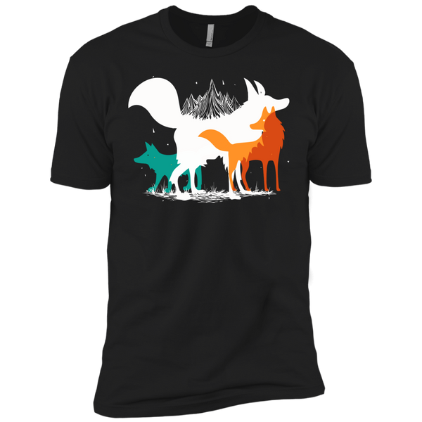 Wild Dogs Graphic Coyote, Wolf, And Fox Sweatshirt T-Shirt