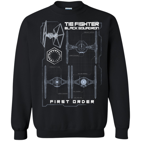 tie fighter black squadron T-Shirt