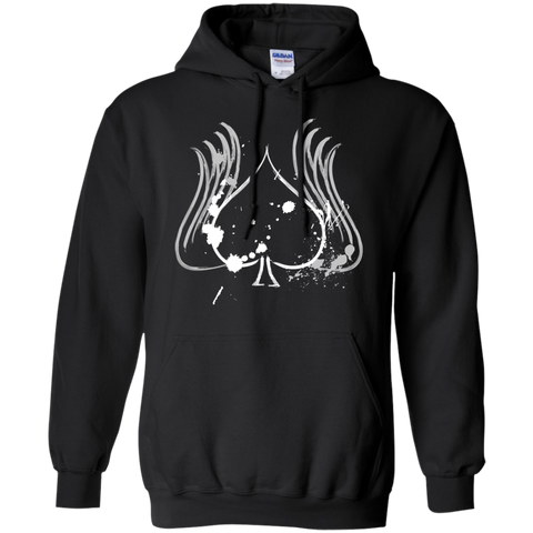 White Ace Splatter Sweatshirt T-Shirt