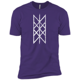 web of wyrd - white rune halftone T-Shirt