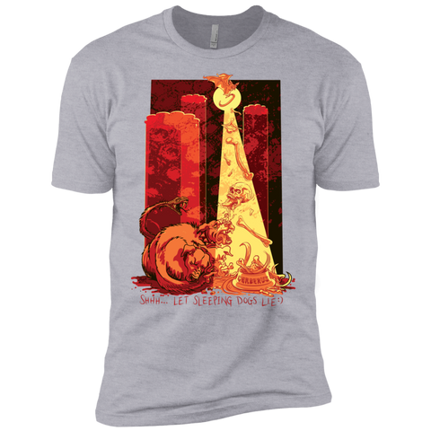 shhh let sleeping three headed dogs lie T-Shirt