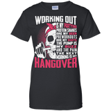 Working Out Is My Partying Protein Shakes Are My Beer Gym Fitness Workout T-Shirt