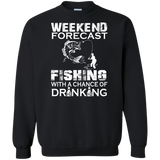 weekend forecast fishing T-Shirt