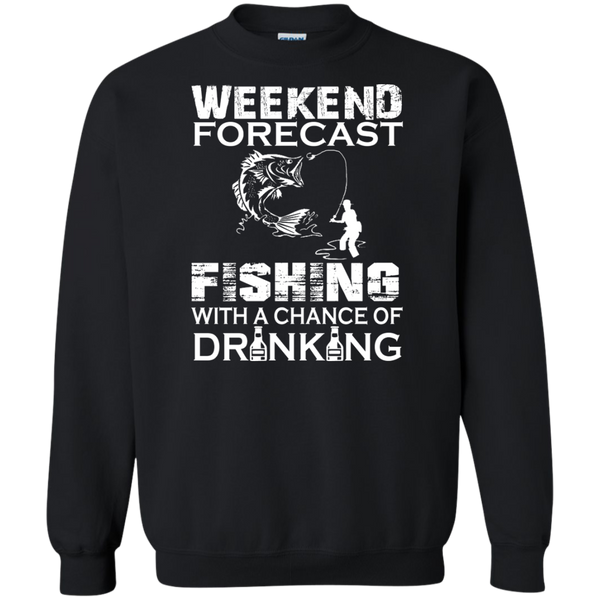 weekend forecast fishing T-Shirt