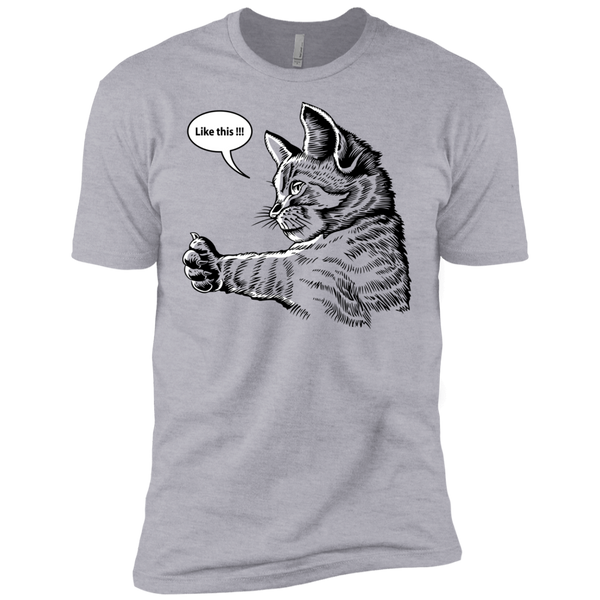 thumb up cat t- T-Shirt