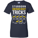siberian husky stubborn tricks T-Shirt