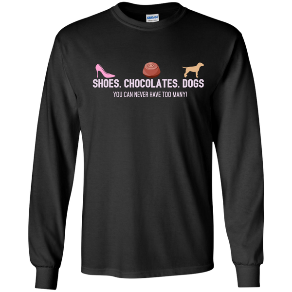 shoes. chocolates.dogs. T-Shirt