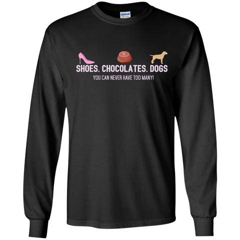 shoes. chocolates.dogs. T-Shirt