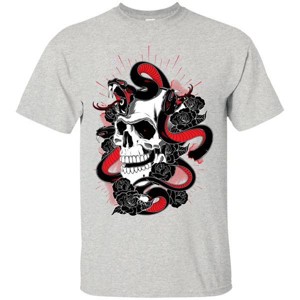 skull and snakes halloween T-Shirt