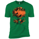 Wicked Skull Crows And Trees - Distressed Grunge Sweatshirt T-Shirt