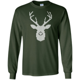 White Tail Deer Buck In Knit Style Holiday Sweater T-Shirt