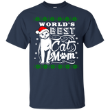 World's Best Cat Mom Matching Family T-Shirt
