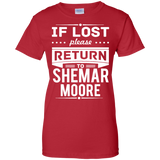shemar moore - if lost please return to shemar moore T-Shirt