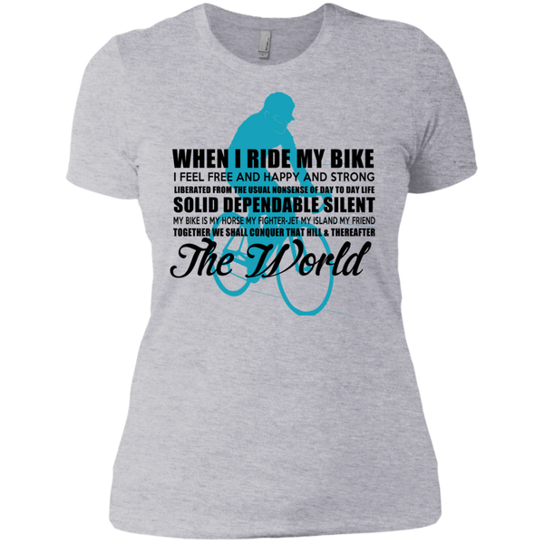 When I Ride My Bike T-Shirt