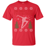 skateboarding christmas holiday sweater T-Shirt