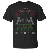 ugly buffy christmas sweater holiday sweater T-Shirt
