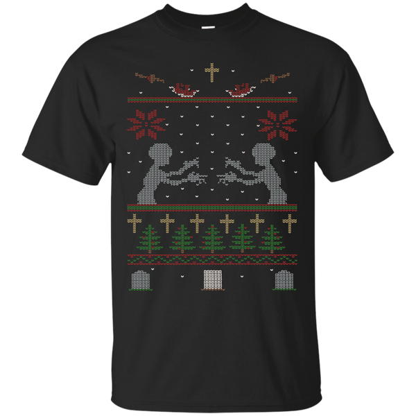 ugly buffy christmas sweater holiday sweater T-Shirt