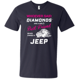 whoever said diamonds are a girl's best friend never owned a jeep