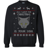 ugly christmas sweaters all i want for christmas is your soul - ugly christmas sweater T-Shirt