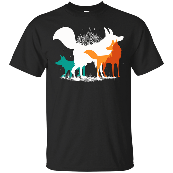 Wild Dogs Graphic Coyote, Wolf, And Fox Sweatshirt T-Shirt