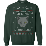ugly christmas sweaters all i want for christmas is your soul - ugly christmas sweater T-Shirt