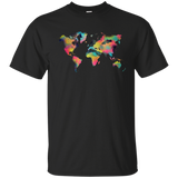 World Map Tropical Sweatshirt T-Shirt