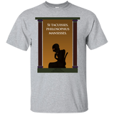 si tacuisses, philosophus mansisses. sweatshirt T-Shirt