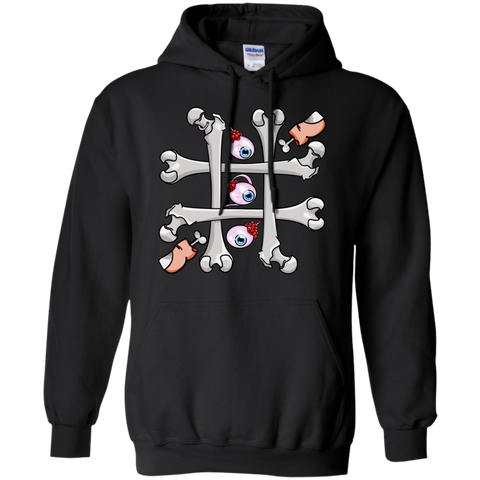 tic tac toe with real toes halloween T-Shirt