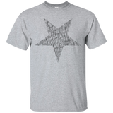 simple geometric star lienart T-Shirt