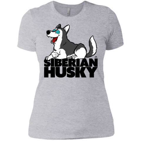 siberian husky cartoon dog T-Shirt