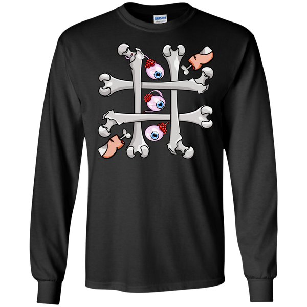 tic tac toe with real toes halloween T-Shirt