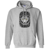 White Leopard With Yellow Eyes Sweatshirt T-Shirt