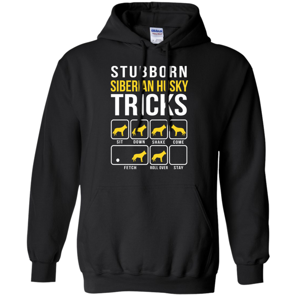 siberian husky stubborn tricks T-Shirt