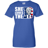 she loves the d - donald trump president 2016 T-Shirt