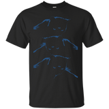 three strange black cats sweatshirt T-Shirt