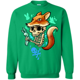 skull in fox sweatshirt T-Shirt