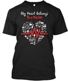 Nurse Valentines Day Tee