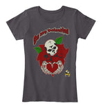 Be My Valentine Skull Shirt