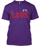 Happy Valentines Greeting Card On Tee 5