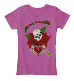 Be My Valentine Skull Shirt