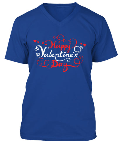 Happy Valentines Greeting Card On Tee 4