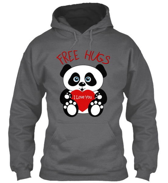 Free Hugs Panda Bear For Valentine Day