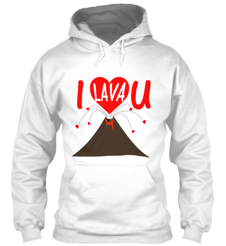 I Lava You  Valentines Day Sweatshirts
